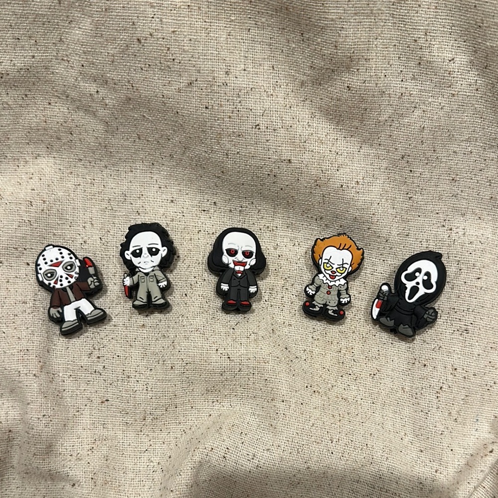 Horror Character silicone focal beads